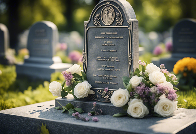 Comment trouver une plaque funéraire originale sans se ruiner