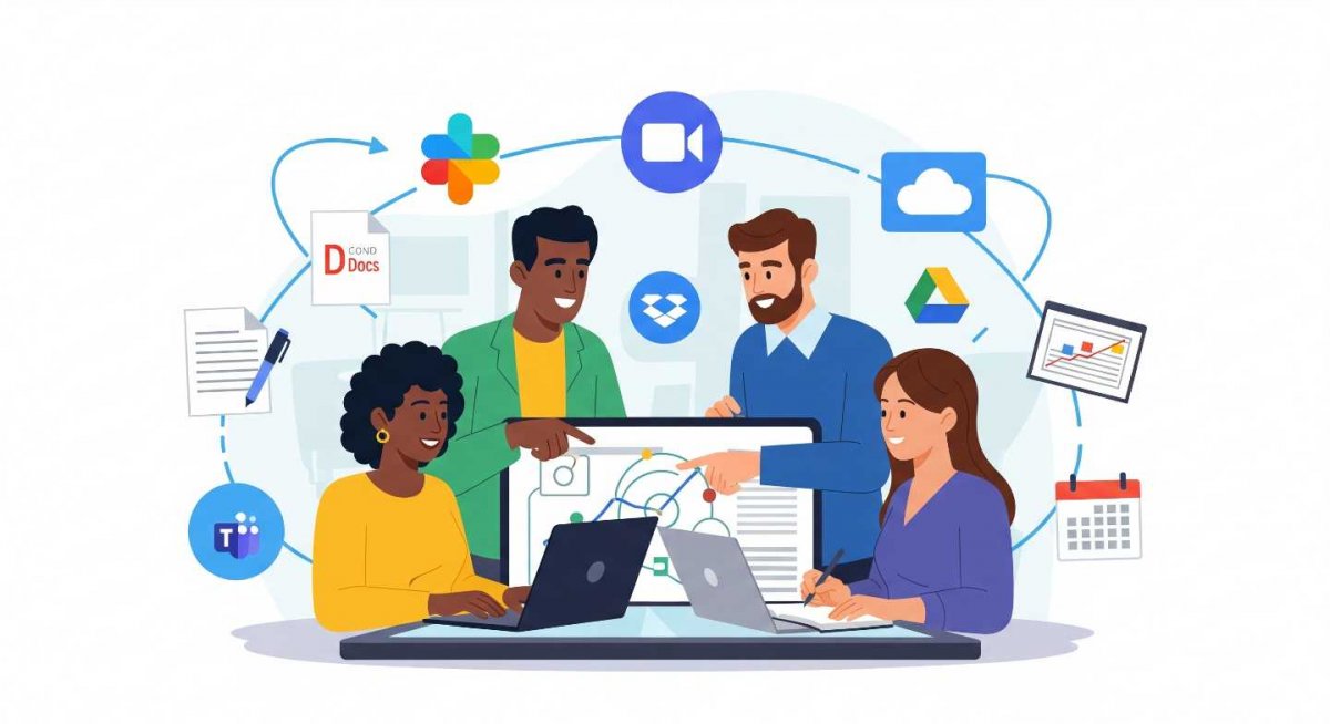 L'Ère du Travail Collaboratif : Comment les Outils Numériques Transforment nos Équipes