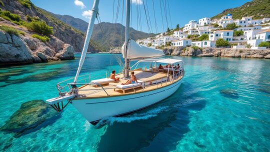 Découvrez les îles grecques en croisière à bord d&rsquo;un petit bateau