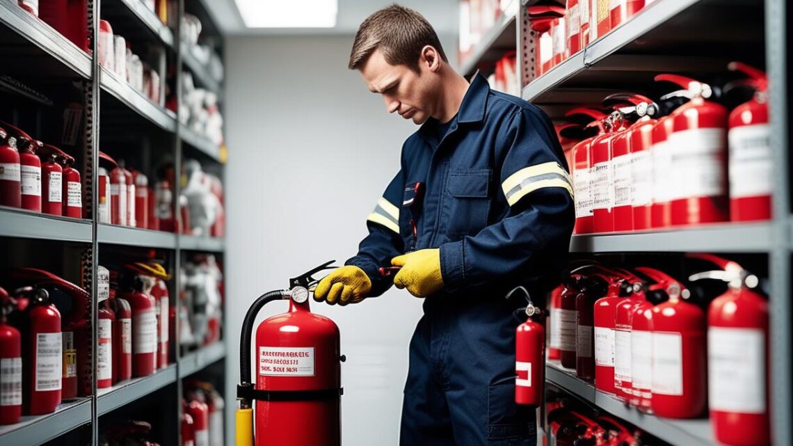 Entretien des extincteurs : pourquoi est-ce obligatoire en entreprise